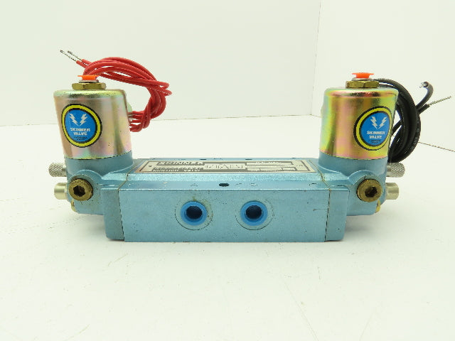 Honeywell Skinner S3RRHAL2 Directional Control Valve 5/3 5 Port 1/4"NPT 120V