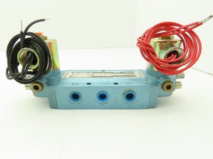 Honeywell Skinner S3RRHAL2 Directional Control Valve 5/3 5 Port 1/4"NPT 120V