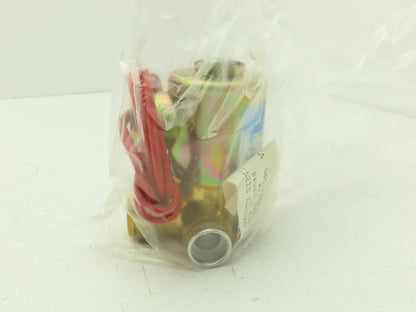 Honeywell Skinner R2LX20 Brass Solenoid Valve 2-Way 120V 200 PSI 1/4" NPT Oxygen