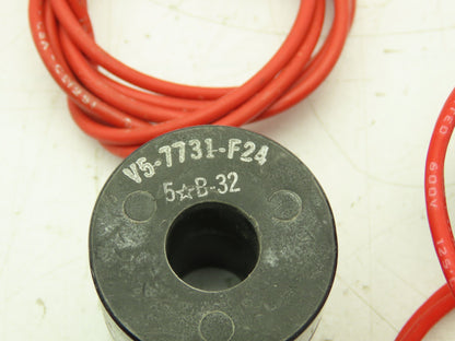 Honeywell Skinner V5-7731-F24 Sag Harbor Valve Solenoid Coil 1/2" ID Lot of 8