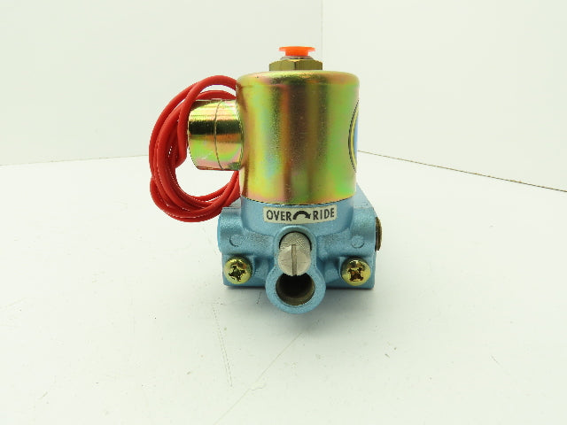Honeywell Skinner S3R0ABL3 Solenoid Spool Valve 5-Way 2 Pos 120V 150 PSI 3/8"NPT