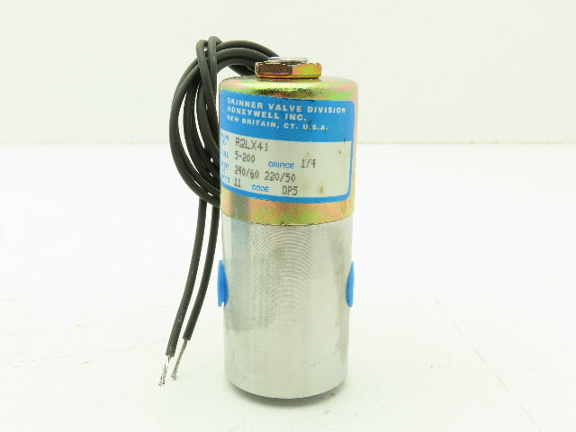 Honeywell Skinner R2LX41 Solenoid Valve 2-Way NC 240V 5-200 PSI 1/4" NPT