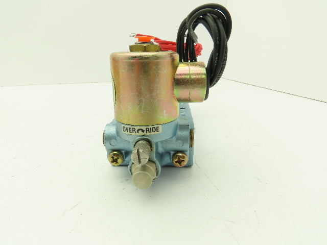 Honeywell Skinner S3RRJAL3 Solenoid Spool Valve 5-Way 3 Pos 120V 150 PSI 3/8"NPT