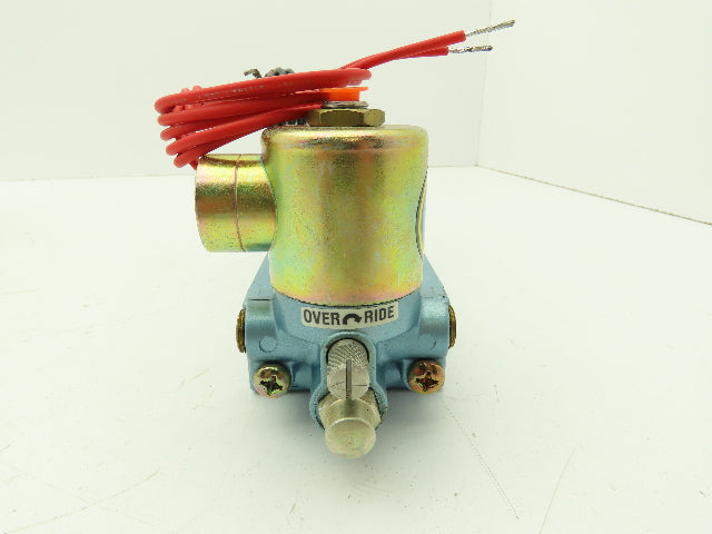 Honeywell Skinner S3RRJAL3 Solenoid Spool Valve 5-Way 3 Pos 120V 150 PSI 3/8"NPT