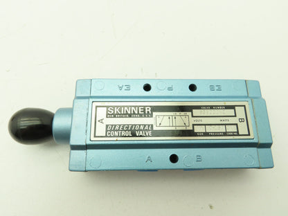 S3B0CCX2 Skinner Directional Control Valve 5/2 5 Way 2 Pos 1/4" NPT 150 PSI