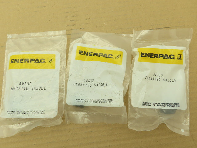 Enerpac AWS-30 Serrated Saddle for Edge Clamp   -Lot of 3