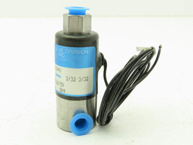 Honeywell Skinner B15DK1040 Solenoid Valve 3-Way NO 120V 40 PSI 1/8" NPT