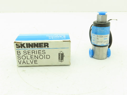 Honeywell Skinner B15DK1040 Solenoid Valve 3-Way NO 120V 40 PSI 1/8" NPT