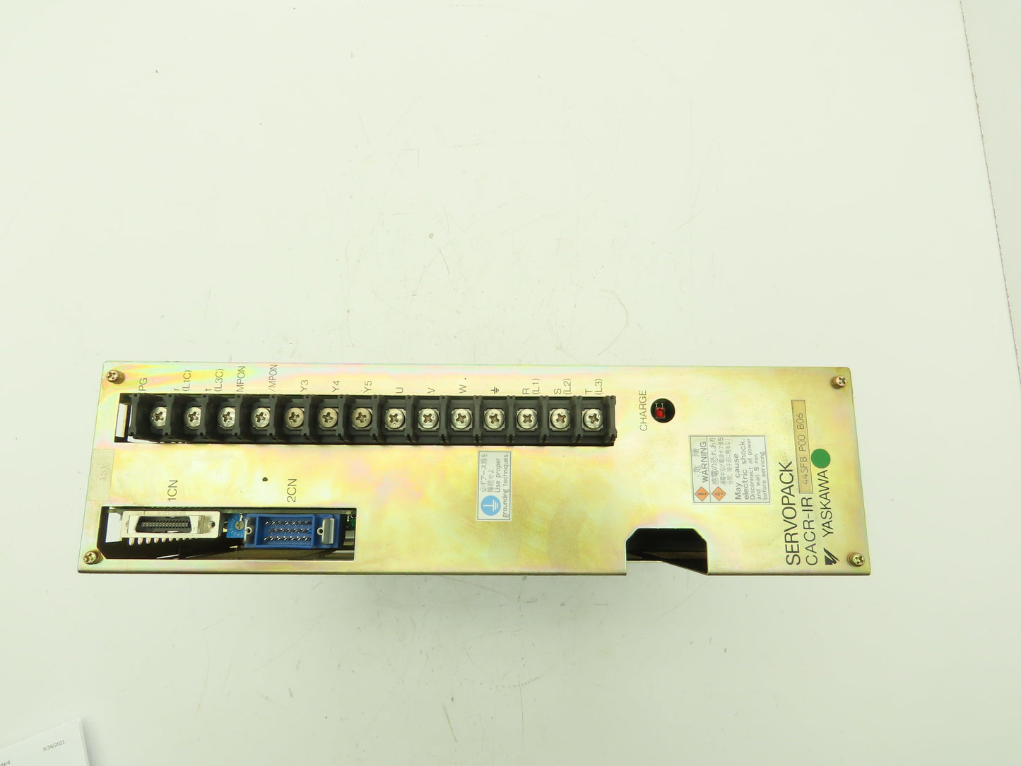 Yaskawa Electric CACR-IR44SFB-P00-B06 Servopack Servo Drive 230V 3Ph Input