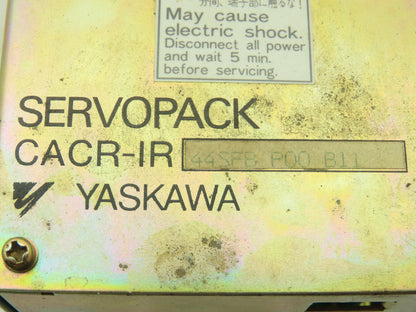 Yaskawa Electric CACR-IR44SFB-P00-B11 Servopack Servo Drive 230V 3Ph Input