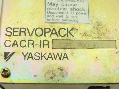 Yaskawa Electric CACR-IR44SFB-P00-B11 Servopack Servo Drive 230V 3Ph Input