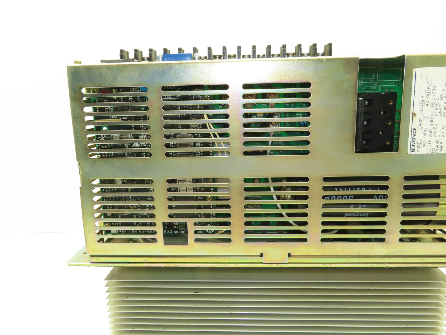 Yaskawa CACR-IR44SFB-P00-B03 Servopack Servo Drive 230V 3Ph Input