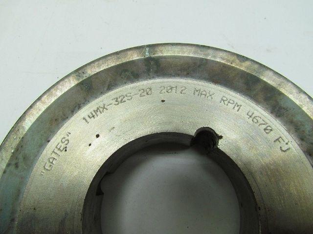 Gates 14MX-32S-20 Poly Chain GT Sprocket Pulley Sheave 2012 Taper Lock Hub