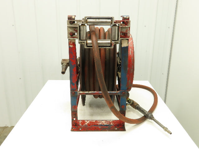 Hannay 820 25 26 A TR Pneumatic Air Hose Reel 1"x 45' Long Spring Rewind