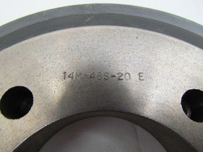 Gates 14M-48S-20 E Poly Chain GT Sprocket 14mm Pitch 48 Tooth 3020 Hub
