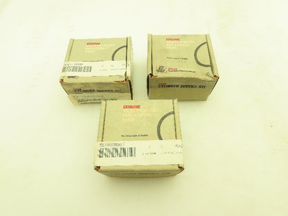 Atlas 5A25S000S Cylinder Cartridge Seal Repair Kit NBR 2.5" Rod  -Lot of 3