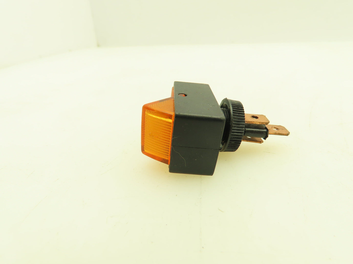 Calterm Illuminated Amber Light Jumbo Glow Rocker Switch 12VDC 20A  -Lot of 15