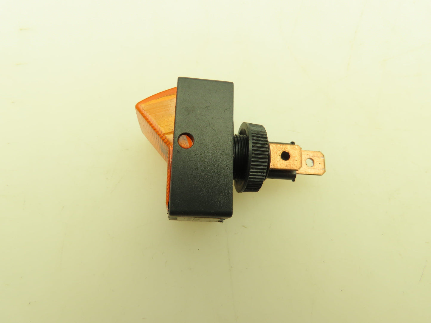 Calterm Illuminated Amber Light Jumbo Glow Rocker Switch 12VDC 20A  -Lot of 15