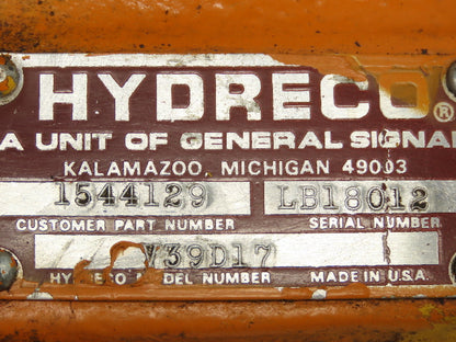 Hydreco 1-Spool 3-Pos Monoblock Hydraulic Directional Loader Lift Control Valve