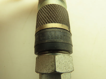 ARO 23203-012 Full Bore Pneumatic Quick Coupler 3/8" Body 1/4" NPT  -Lot of 2