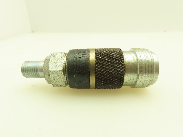 ARO 23203-012 Full Bore Pneumatic Quick Coupler 3/8" Body 1/4" NPT  -Lot of 2