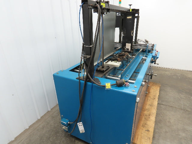 Kiwi Coders Corporation Corrugate Case Transport with HP Ink Jet Printing System