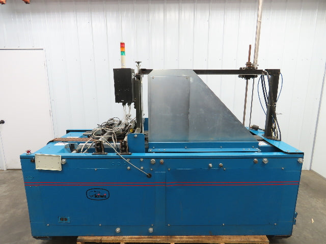 Kiwi Coders Corporation Corrugate Case Transport with HP Ink Jet Printing System