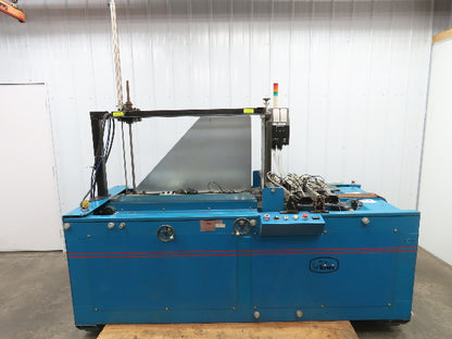 Kiwi Coders Corporation Corrugate Case Transport with HP Ink Jet Printing System