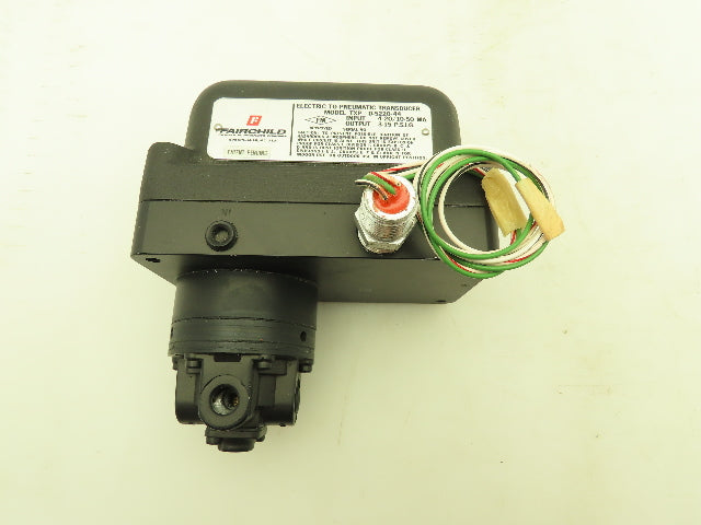Fairchild D-5220-44 Electric Pneumatic Transducer 4.20/10-50 MA 3-15 PSI