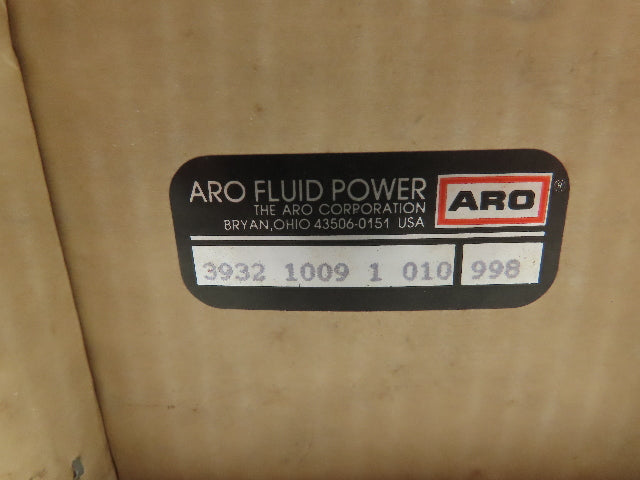 ARO 3932 1009 1 010 Pneumatic Air Cylinder 3.25" Bore 1" Stroke