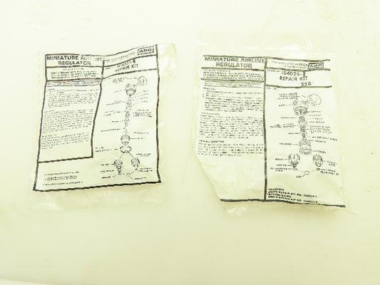Aro 104025-1 Mini Airline Regulator Repair Kit  -Lot of 2