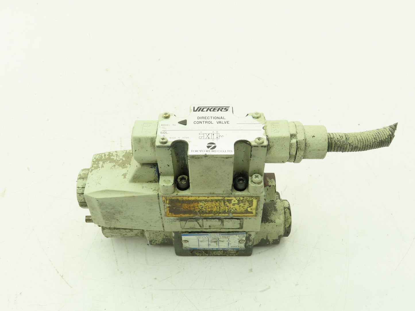 Yuken SD1149-0-1001 Hydraulic Modular CheckValve Block Vickers Directional Valve