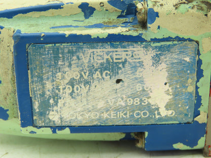 Vickers DG4V-3-2A-PL-T-10-LH-JA-S330 Tokyo Hydraulic Directional Control Valve