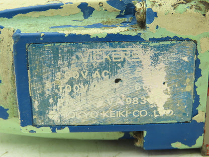Vickers DG4V-3-2A-PL-T-10-LH-JA-S330 Tokyo Hydraulic Directional Control Valve