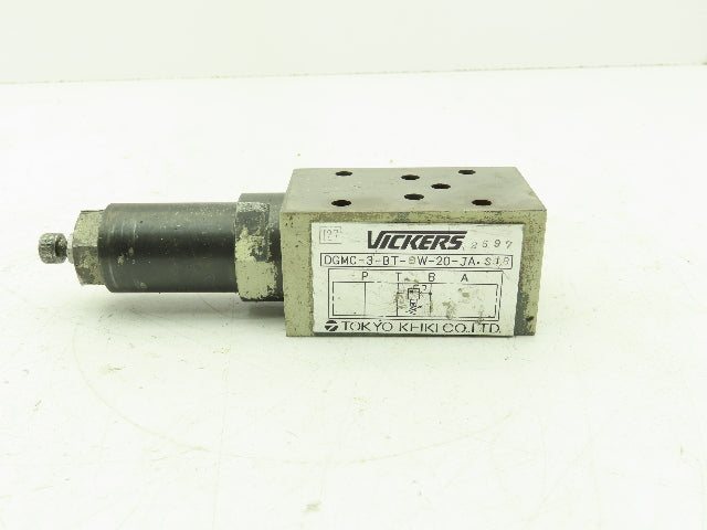 Vickers DGMC-3-BT-BW-20-JA-S18 Tokyo Hydraulic Valve