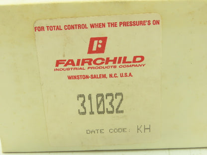 Fairchild Model 31 Pneumatic Regulator Gauge Isolator 1/4" NPT  (31032)