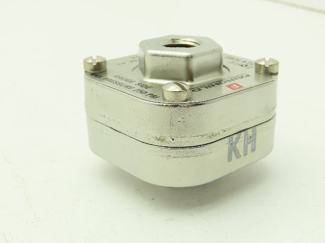 Fairchild Model 31 Pneumatic Regulator Gauge Isolator 1/4" NPT  (31032)
