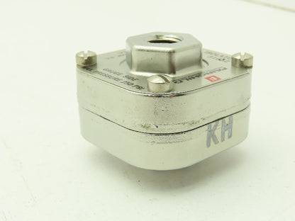 Fairchild Model 31 Pneumatic Regulator Gauge Isolator 1/4" NPT  (31032)