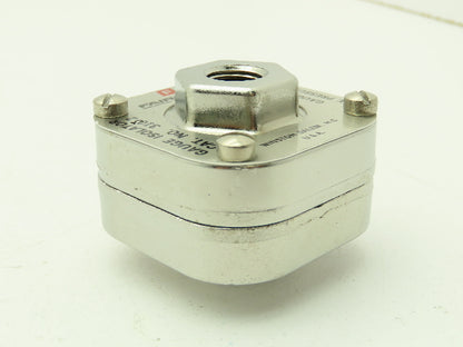 Fairchild Model 31 Pneumatic Regulator Gauge Isolator 1/4" NPT  (31032)