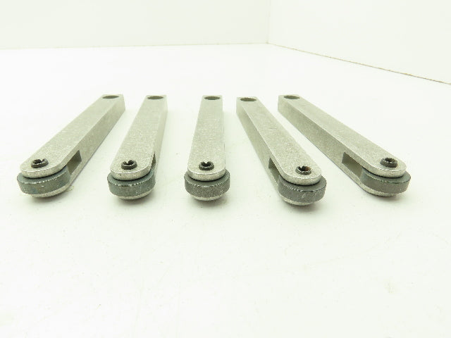 Limit Switch Aluminum Roller Lever Arm 5"   -Lot of 5