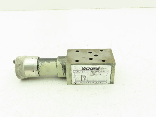 Vickers DGMC-3-PT-FW-20-JA-S18 Tokyo Hydraulic Valve