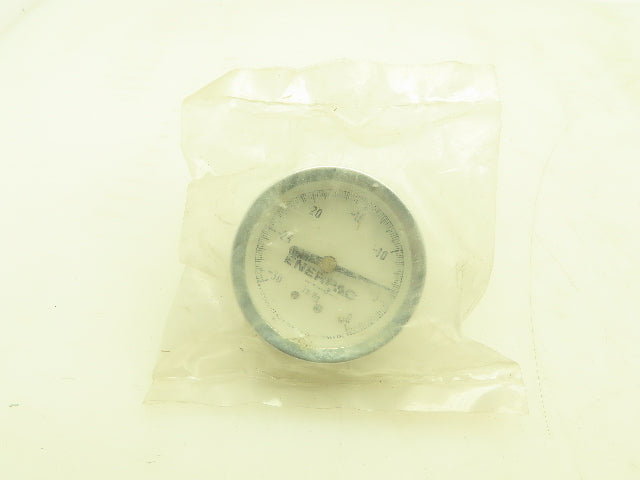 Enerpac Vacuum Pressure Gauge 2" Dial -30 to 0 In. Hg