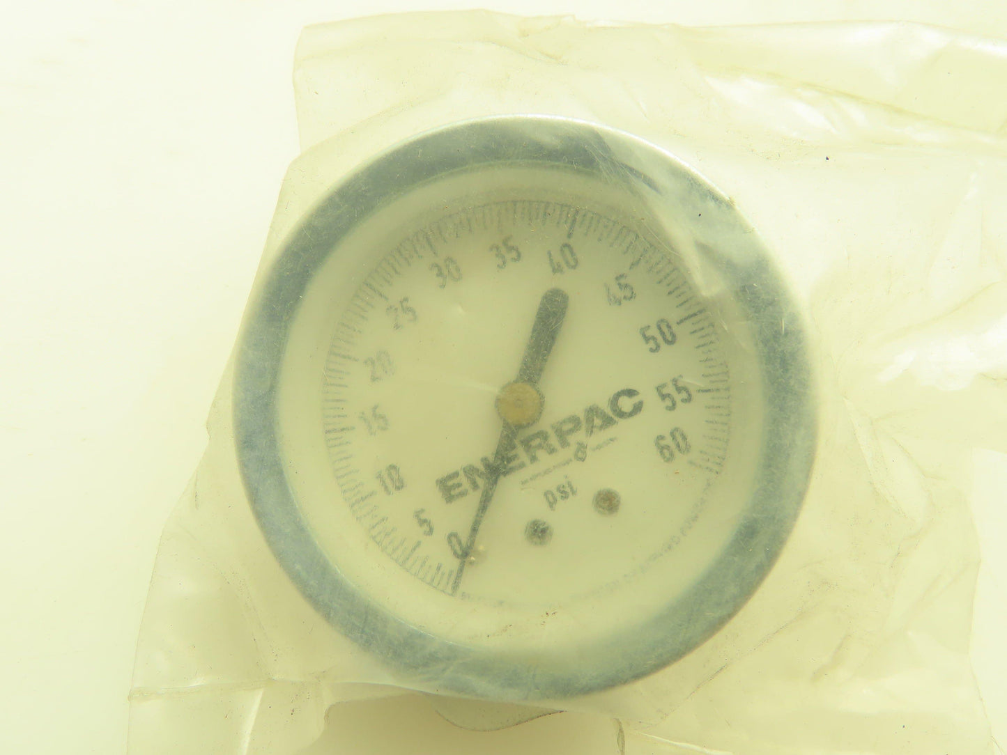 Enerpac Pneumatic Air Pressure Gauge 2" Dial 0-60 PSI   Lot of 2