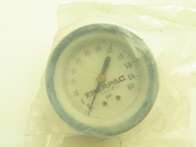 Enerpac Pneumatic Air Pressure Gauge 2" Dial 0-60 PSI   Lot of 2