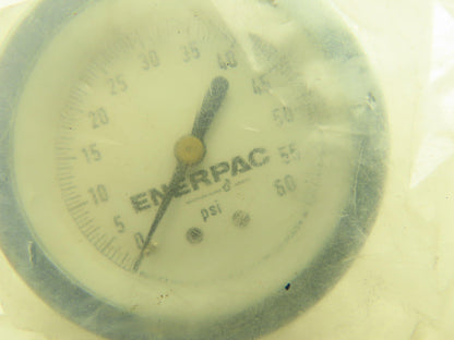 Enerpac Pneumatic Air Pressure Gauge 2" Dial 0-60 PSI   Lot of 2