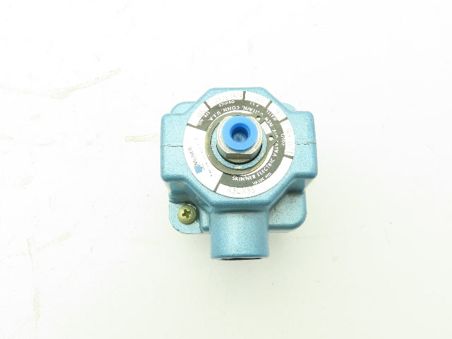 Honeywell Skinner A3LX31 Solenoid Valve 3-Way NC 120V 125 PSI 1/4" NPT -No Coil