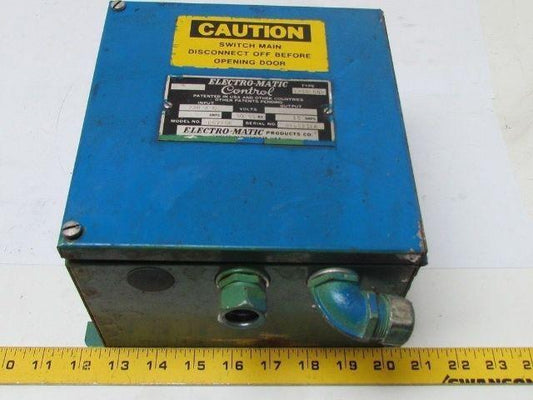 Electro-Matic Type 12325C02 Model ECY15E Electro Magnet Control Box