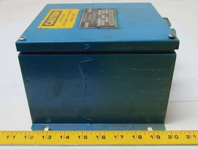 Electro-Matic Type 12325C02 Model ECY15E Electro Magnet Control Box
