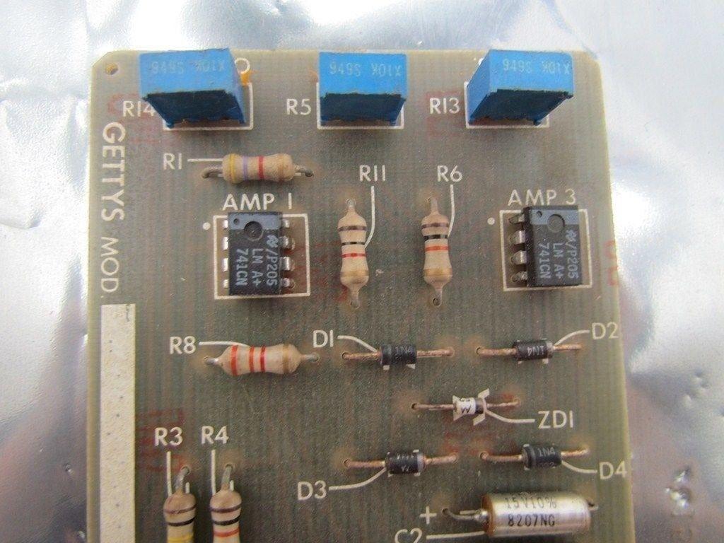 Gettys 11-0060-101 PC Circuit Board Card