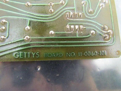 Gettys 11-0060-101 PC Circuit Board Card